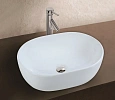 Раковина CeramaLux 9026B накладная, белый Раковина CeramaLux 9026B накладная, белый