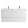 Картинка анонса товара «тумба под раковину cezares molveno 46-120-2c-so-2-bg bianco ghiaccio 1200x460 подвесная»