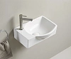 Картинка анонса товара «раковина gid n9276r 61130r подвесная белая 40.5x28x14»