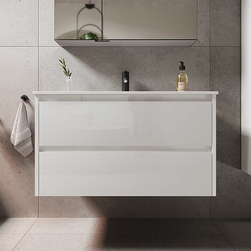 Тумба под раковину Sancos Libra LB90W белый Тумба под раковину Sancos Libra LB90W белый