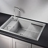 Кухонная мойка Granula KS-7305, АЛЮМИНИУМ, кварц 730х510 Кухонная мойка Granula KS-7305, АЛЮМИНИУМ, кварц 730х510