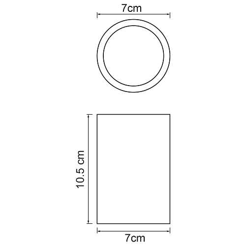 Стакан WasserKRAFT Neime K-1928 черный/белый Стакан WasserKRAFT Neime K-1928 черный/белый