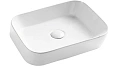 Раковина CeramaLux 2242 накладная, белый Раковина CeramaLux 2242 накладная, белый