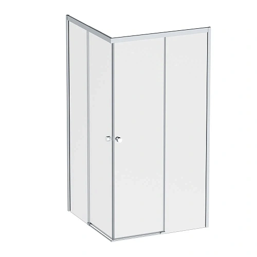 Душевой уголок AM.PM X-joy W94G-403-100100-MТ1К 100x100 хром матовый, стекло прозрачное Душевой уголок AM.PM X-joy W94G-403-100100-MТ1К 100x100 хром матовый, стекло прозрачное