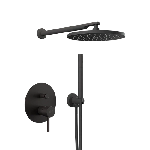 Душевая система Remer X Style X09S02ONO, черный матовый Душевая система Remer X Style X09S02ONO, черный матовый