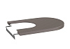 Картинка анонса товара «крышка для биде roca inspira round supralit, soft close, кофейный 80652266b»