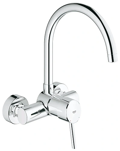 Смеситель для кухни GROHE Concetto, настенный, хром (32667001) Смеситель для кухни GROHE Concetto, настенный, хром (32667001)