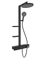 Душевая система AQUAme AQM 8005B с термостатом, Черный AQM8005B Душевая система AQUAme AQM 8005B с термостатом, Черный AQM8005B