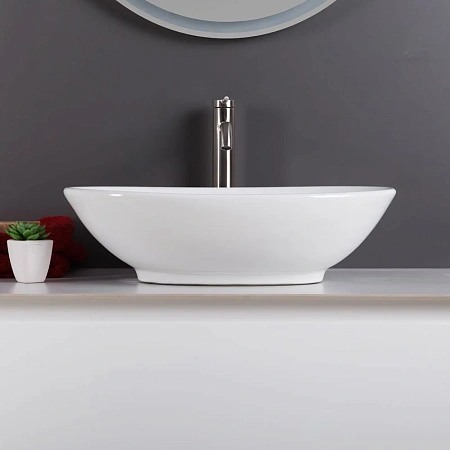 Раковина BelBagno BB1147 520x320 белый Раковина BelBagno BB1147 520x320 белый