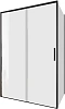 Душевой уголок Aquanet Pleasure Evo 130x100 AE65-130x100-BT профиль черный, прозрачное стекло Душевой уголок Aquanet Pleasure Evo 130x100 AE65-130x100-BT профиль черный, прозрачное стекло