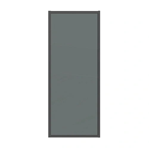 Боковая стенка GROSSMAN Style 200.K33.05.90.21.10 (90x195) черный матовый, стекло тонированное Боковая стенка GROSSMAN Style 200.K33.05.90.21.10 (90x195) черный матовый, стекло тонированное