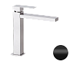 Картинка анонса товара «смеситель для раковины remer q-design qd11lno, черный матовый»