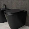 Унитаз приставной Gid TRS-263BM 62212Y черный матовый 56x36x41 с крышкой микролифт Унитаз приставной Gid TRS-263BM 62212Y черный матовый 56x36x41 с крышкой микролифт