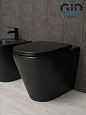 Унитаз приставной Gid TRS-263BM 62212Y черный матовый 56x36x41 с крышкой микролифт Унитаз приставной Gid TRS-263BM 62212Y черный матовый 56x36x41 с крышкой микролифт