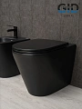 Унитаз приставной Gid TRS-263BM 62212Y черный матовый 56x36x41 с крышкой микролифт Унитаз приставной Gid TRS-263BM 62212Y черный матовый 56x36x41 с крышкой микролифт