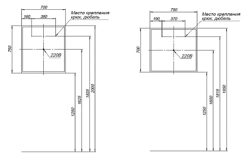 Зеркало Aquanet Оптима 70 белый матовый 00288964 Зеркало Aquanet Оптима 70 белый матовый 00288964