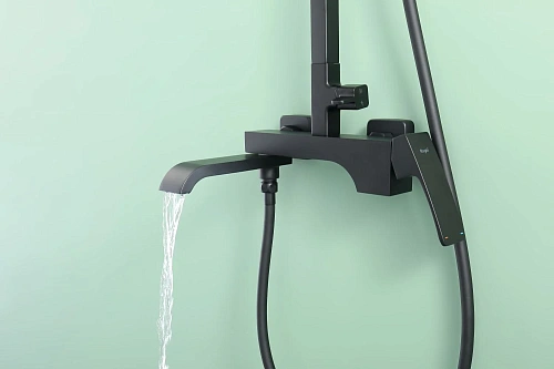 Душевая система Raglo R01.24.06, черный Душевая система Raglo R01.24.06, черный