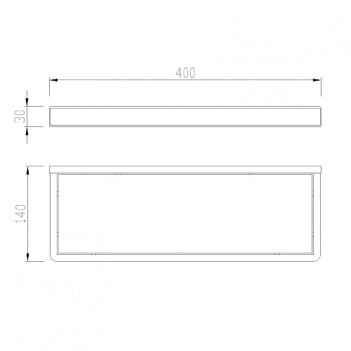 Полка ABBER Westen AA1759G стеклянная золото матовое Полка ABBER Westen AA1759G стеклянная золото матовое