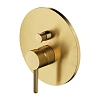 Смеситель для душа OMNIRES Y Y1235GLB (брашированное золото) скрытого монтажа