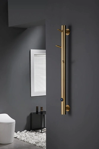 Полотенцесушитель электрический Boheme OAK 724-MG MATT GOLD Полотенцесушитель электрический Boheme OAK 724-MG MATT GOLD