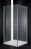 Картинка анонса товара «душевой уголок cezares elena-w-a-1-90-p-cr-l 90x90см стекло рифленое, профиль хром»