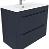 Тумба под раковину Aquanet Практика 80 маренго 00330460 напольная/подвесная Тумба под раковину Aquanet Практика 80 маренго 00330460 напольная/подвесная
