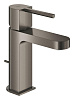 Картинка анонса товара «смеситель для раковины grohe plus со сливным гарнитуром, s-size, темный графит матовый (32612al3)»