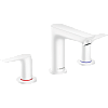 Картинка анонса товара «смеситель для раковины hansgrohe talis e на 3 отверстия, со сливным гарнитуром 71733700»