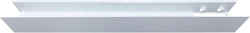 Полка Aquanet Магнум Н 90x12 белая матовая, с крючками 00341541 Полка Aquanet Магнум Н 90x12 белая матовая, с крючками 00341541