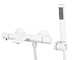 Смеситель для ванны Kaiser Serio 05322-4 с термостатом Белый матовый Смеситель для ванны Kaiser Serio 05322-4 с термостатом Белый матовый