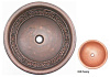 Картинка анонса товара «раковина медная bronze de luxe r301, цвет - old penny (медь с патиной), 42 х 42 х 15 см r301_old_penny»