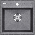 Кухонная мойка Paulmark STEPIA 50 PM115051-DG, графит, 500х510 Кухонная мойка Paulmark STEPIA 50 PM115051-DG, графит, 500х510