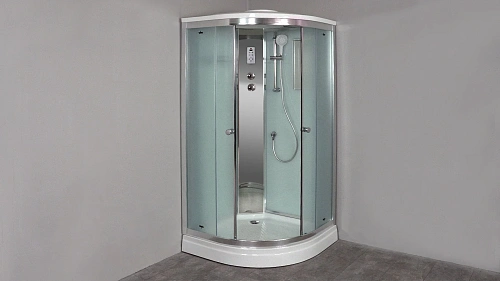 Душевая кабина Timo Comfort T-8809 Fabric Glass 90x90x220 c турецкой баней хамам и стульчиком Душевая кабина Timo Comfort T-8809 Fabric Glass 90x90x220 c турецкой баней хамам и стульчиком