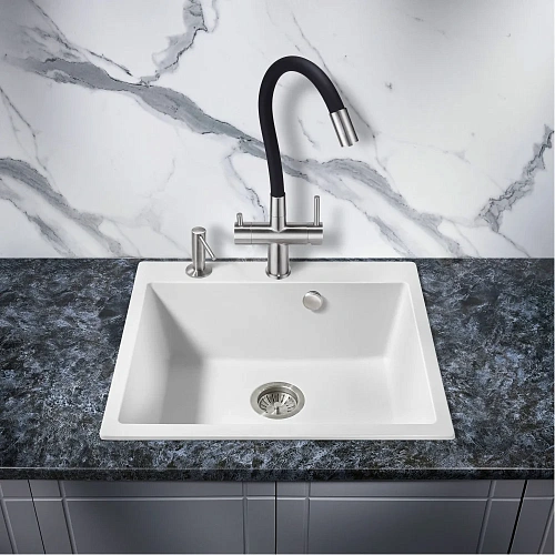 Смеситель для кухни Milacio Ultra 560 (MCU.560.SSB) под фильтр, нержавеющая сталь Смеситель для кухни Milacio Ultra 560 (MCU.560.SSB) под фильтр, нержавеющая сталь