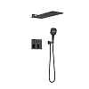 Душевая система Vincea VSFW-401TMB термостатический встраиваемый, трехрежимный, черный Душевая система Vincea VSFW-401TMB термостатический встраиваемый, трехрежимный, черный