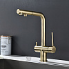 Смеситель для кухни Paulmark SERPENTINE бронза Se213222-BR Смеситель для кухни Paulmark SERPENTINE бронза Se213222-BR