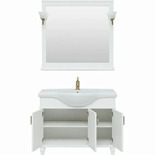 Комплект мебели Aquanet Валенса New (Классик) 105 белый 00273551 Комплект мебели Aquanet Валенса New (Классик) 105 белый 00273551