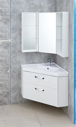 Зеркальный шкаф Aquaton боковой модуль Кантара дуб полярный 1A205802ANW70 Зеркальный шкаф Aquaton боковой модуль Кантара дуб полярный 1A205802ANW70