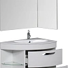 Тумба под раковину De Aqua Трио 90 Люкс R белая 00197202 Тумба под раковину De Aqua Трио 90 Люкс R белая 00197202