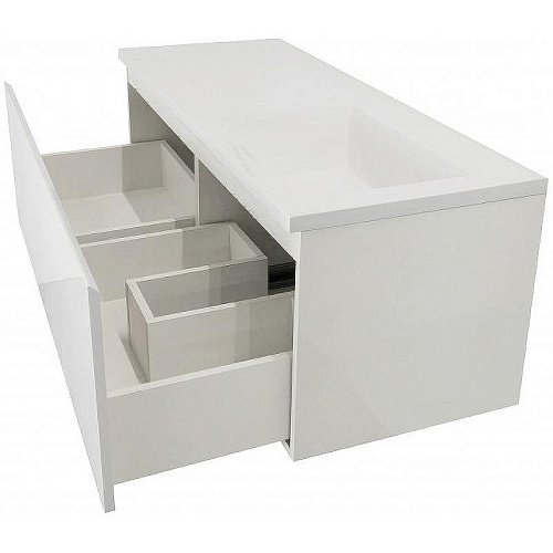 Тумба с раковиной Эстет Dallas Luxe ФР-00009679 1050х482 правая, подвесная 1 ящик Тумба с раковиной Эстет Dallas Luxe ФР-00009679 1050х482 правая, подвесная 1 ящик