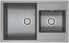 Картинка анонса товара «кухонная мойка paulmark tandem pm238250-grm серый металлик 820х500 мм»