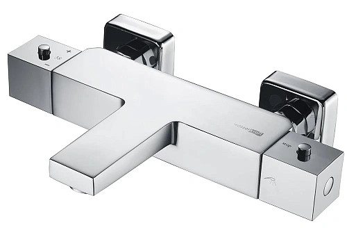 Смеситель для ванны Wasserkraft Alme 1500 1511 Thermo термостатический Смеситель для ванны Wasserkraft Alme 1500 1511 Thermo термостатический