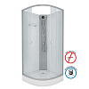 Картинка анонса товара «душевая кабина niagara eco e90/13/mt/bk (900х900х2000) e90/13/mt/bk»