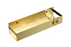 Полка Boheme подвесная 2 крючка MATT GOLD 10965-MG Полка Boheme подвесная 2 крючка MATT GOLD 10965-MG
