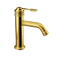 Смеситель для раковины Remer Atelier AL12DO, золото глянцевое Смеситель для раковины Remer Atelier AL12DO, золото глянцевое