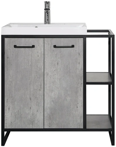 Тумба под раковину Style Line ЛОФТ 1.1 60/80 см Classic 60 БЕТОН ЛС-000010019 Тумба под раковину Style Line ЛОФТ 1.1 60/80 см Classic 60 БЕТОН ЛС-000010019