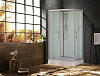 Картинка анонса товара «душевая кабина esbano elegancia (eskb110cr) полукруглая с крышей est-110cr: 110x110x210см»