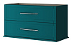 Картинка анонса товара «тумба под раковину cezares tiffany 54953 blu petrolio 1200x460 подвесная»