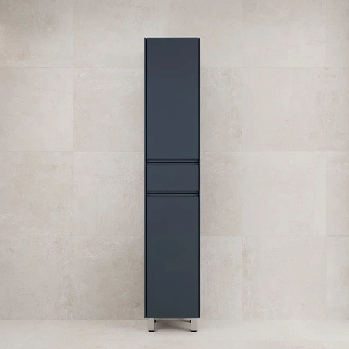 Шкаф-пенал Style Line ЛИМА 36 ЛС-00002388 напольный, PLUS, эмаль, графит Шкаф-пенал Style Line ЛИМА 36 ЛС-00002388 напольный, PLUS, эмаль, графит