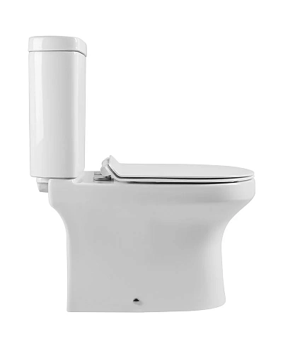 Унитаз напольный Agger AT04000 безободковый, сиденье с микролифтом Унитаз напольный Agger AT04000 безободковый, сиденье с микролифтом